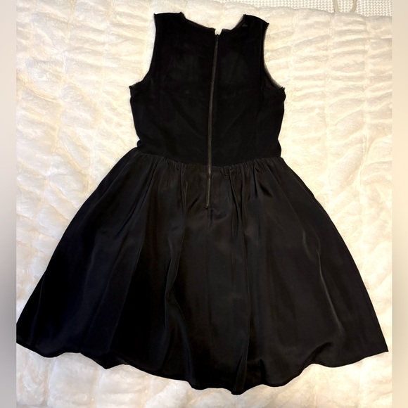 Jessica Simpson Black Sleeveless Fit & Flare Party Dress Tulle 10 Whimsigoth - Picture 3 of 8